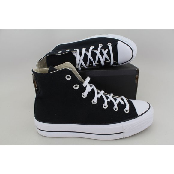 Women's CTAS Platform High Black 560845C - Picture 3 of 8